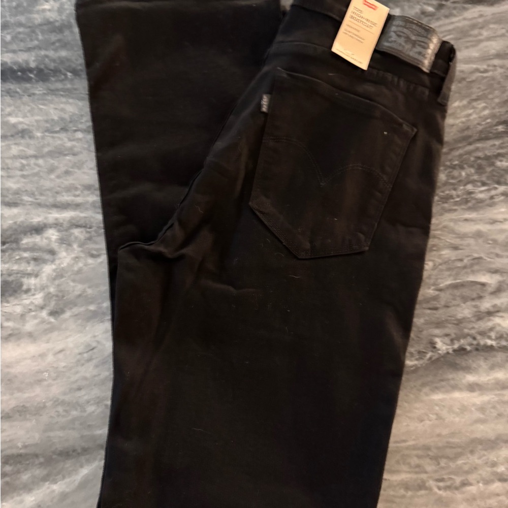 NEW Classic Black Women's High-Rise bootcut Jeans - Picture 5 of 5
